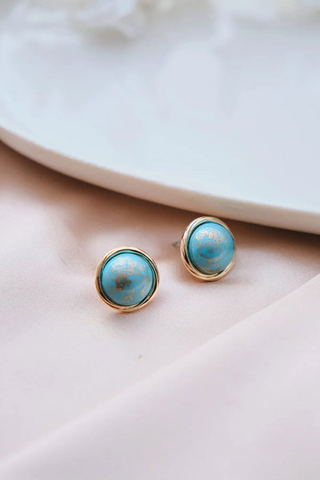 Heliophilia Silver Pendientes de Latón con Circonio Dorado Heliophilia Silver Pendientes de Latón con Circonio Dorado